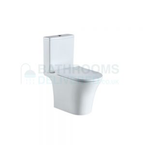 Kartell Kameo Rimless Toilet Close Coupled Cistern WC Pan
