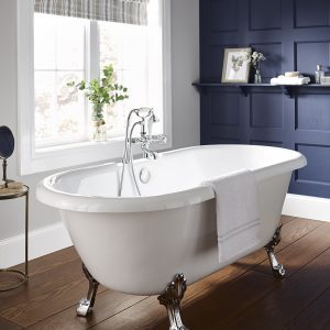 Kartell Astley 1750 x 760mm Designer Freestanding Double Ended Bath Acrylic BAT199AS