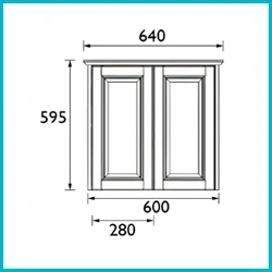 Bathroom Mirror Cabinets by Size