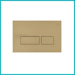Brushed Brass Flush Plates