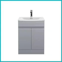 Grey Floor Standing Vanity Units