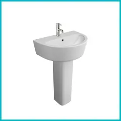Round Full Pedestal Basins