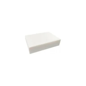Scudo 1.8m x 0.23m Pure white solid surface slim worktop with bathroom worktop, pure white finish, solid surface construction and rectangular shape.