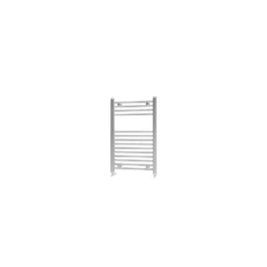 Scudo Strive 800 x 400mm polished chrome 22mm heated towel rail with polished chrome finish and nominal height 800mm.