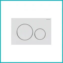 White Flush Plates