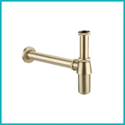 Brushed Brass Bottle Traps