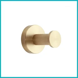 Brushed Brass Robe Hooks