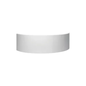 Carron Monarch 1300mm acrylic corner bath panel with white finish, acrylic construction and height 540mm.