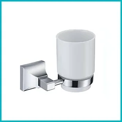 Chrome Bathroom Tumblers
