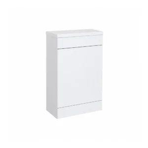 Kartell Matrix 500mm gloss white WC toilet unit with gloss finish, MDF construction and height 830mm.