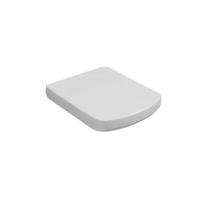 Kartell Pure deluxe soft-close toilet seat with gloss finish, acrylic construction and softly squared shape.