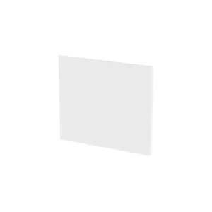 Kartell universal 700mm end panel for shower baths with panel height 520mm and gloss finish.
