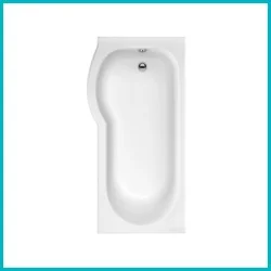 Left-Hand P-Shaped Shower Baths