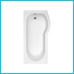 Right-Hand P-Shaped Shower Baths