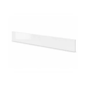 Scudo gloss white 2000mm bathroom plinth with bathroom furniture plinth, gloss white finish and height 160mm.