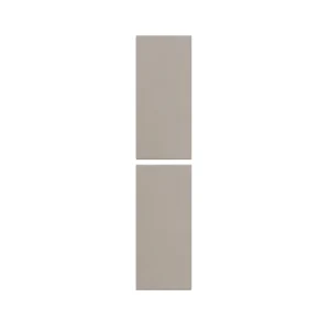Front view of Scudo Serene 300mm super matt stone grey 2 door tower unit front set with super matt stone grey finish