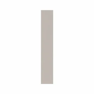 Scudo super matt stone grey 2000 x 340mm tall end panel with decorative tall end panel, super matt stone grey finish and height 2000mm.