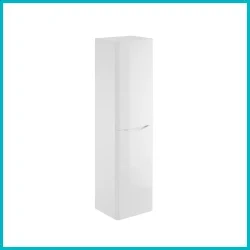 White Tall Storage Units