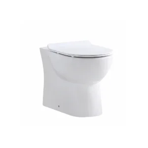 Scudo Belini Rimless Curved Back-To-Wall Toilet Pan