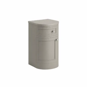Scudo Brunswick 300mm Dovetail Grey Left-Hand Curved Side Cabinet