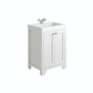 Scudo Brunswick 600mm Arctic White Floor Vanity Unit