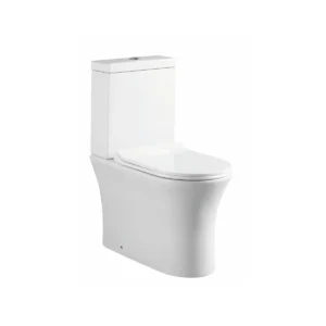Scudo Deia Rimless Comfort Height Closed Back-To-Wall Toilet