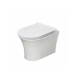 Scudo Deia Round Rimless Wall-Hung Toilet