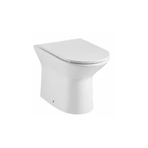 Scudo Middleton Rimless Back-to-Wall Curved Toilet Pan